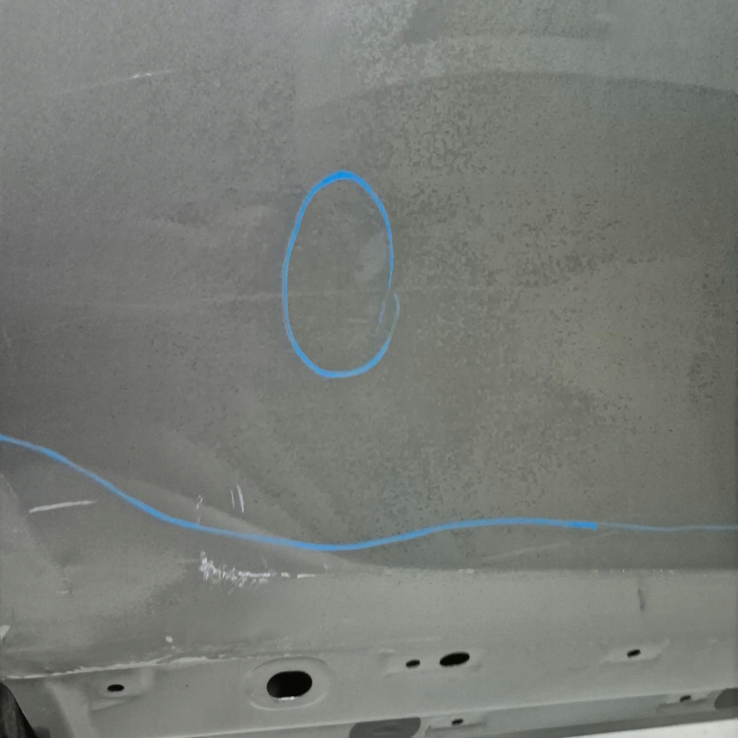 RANGE ROVER EVOQUE II L551 18- door rear part rear. right