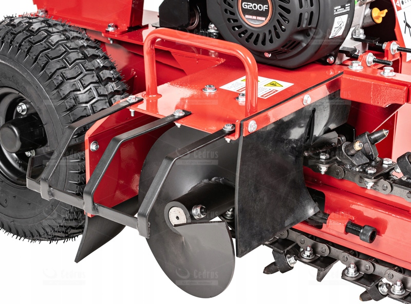 Koparka łańcuchowa Cedrus KP02 - Loncin G200F Waga 135 kg