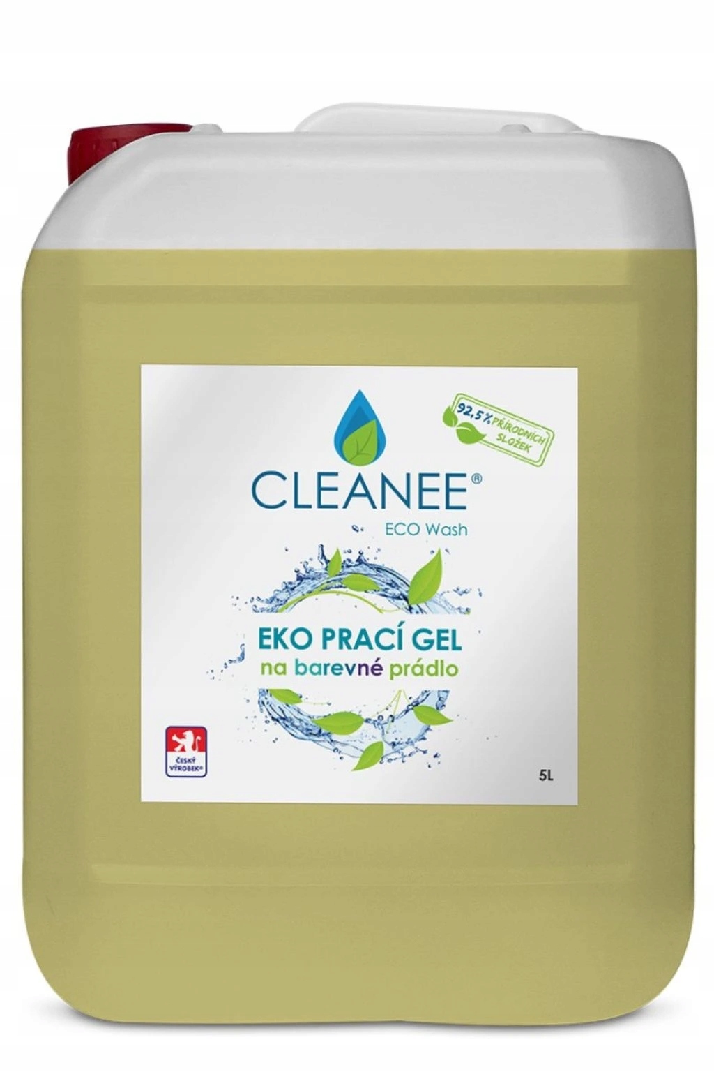 Levně Cleanee Eko Prací gel na barevné prádlo 5L