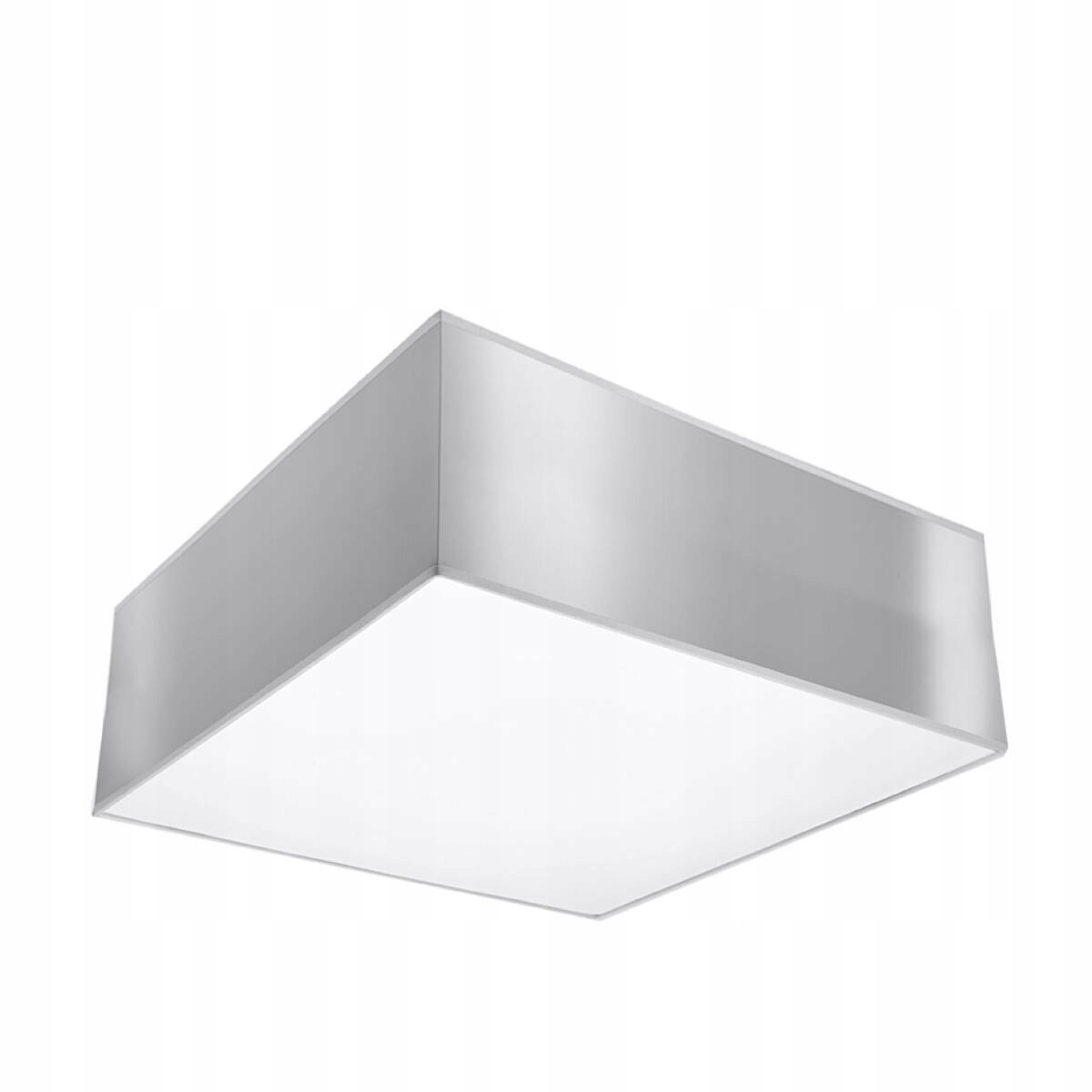 Sollux Stropné Svietidlo Horus sivý 25 cm E27 15W
