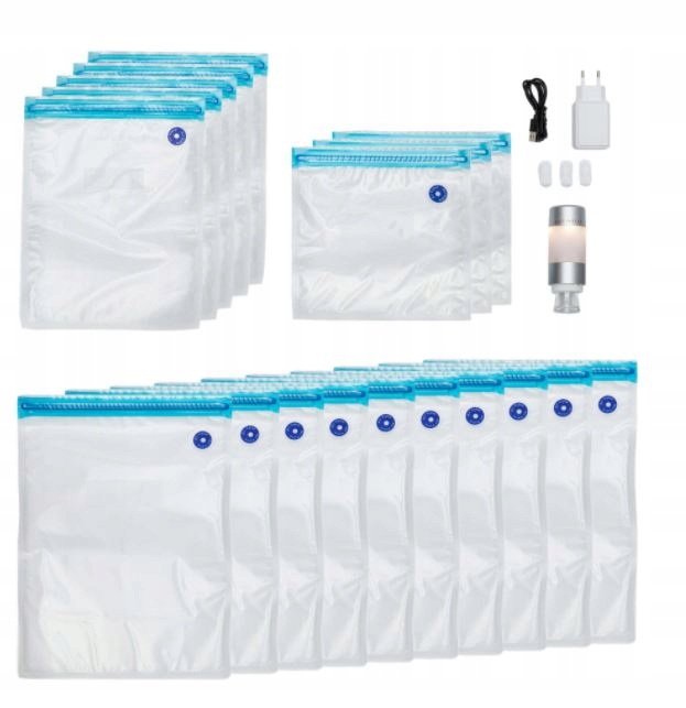 URZĄDZENIE PRÓŻNIOWE DO ŻYWNOŚCI 5 WORKI PRÓŻNIOWE Kod producenta 629594