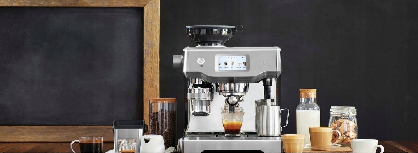 Automatyczny ekspres kolbowy SAGE SES 990BSS Moc 2400 W