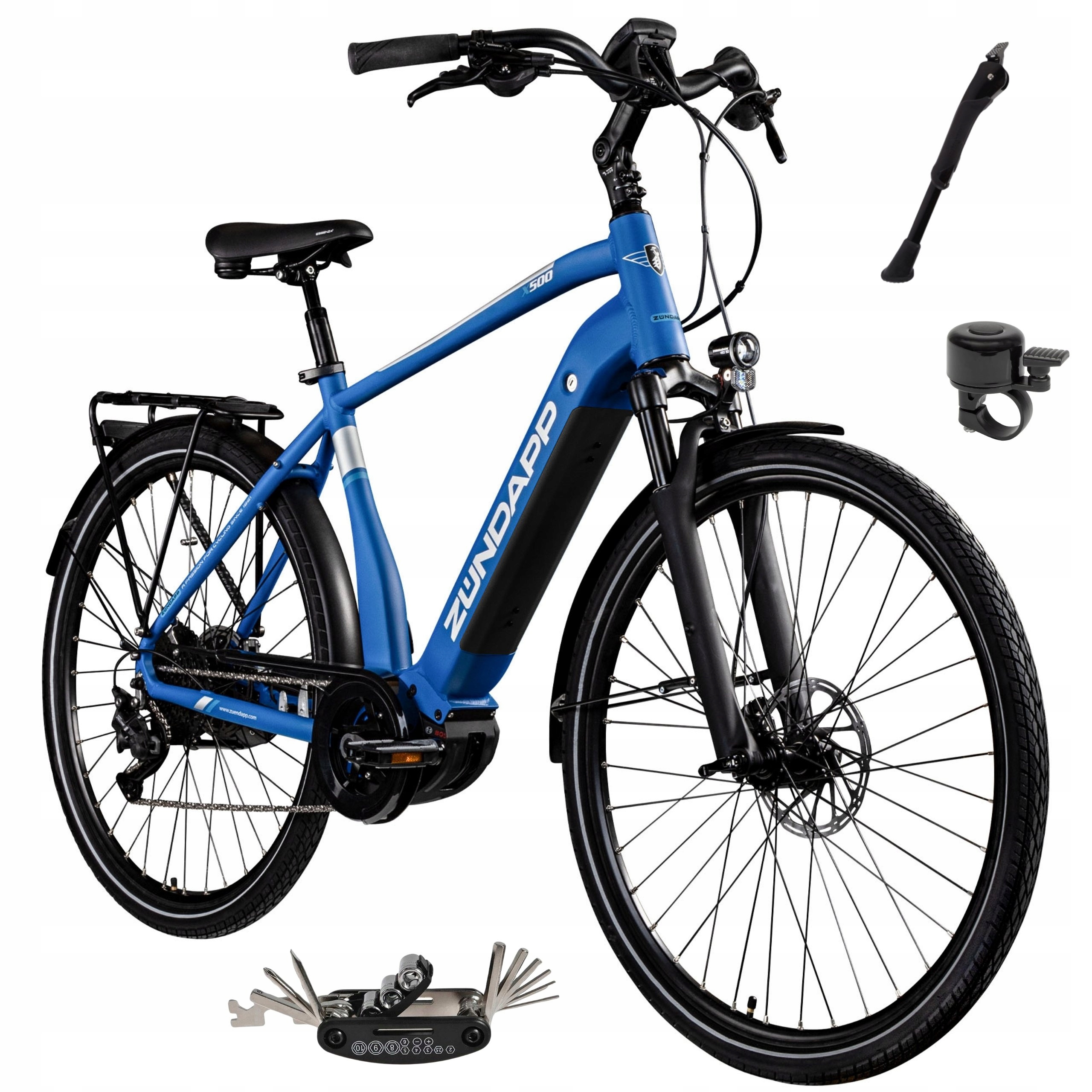 Rower Elektryczny Męski Trekkingowy 28 Silnik Bosch 250W 85nm 500Wh Shimano