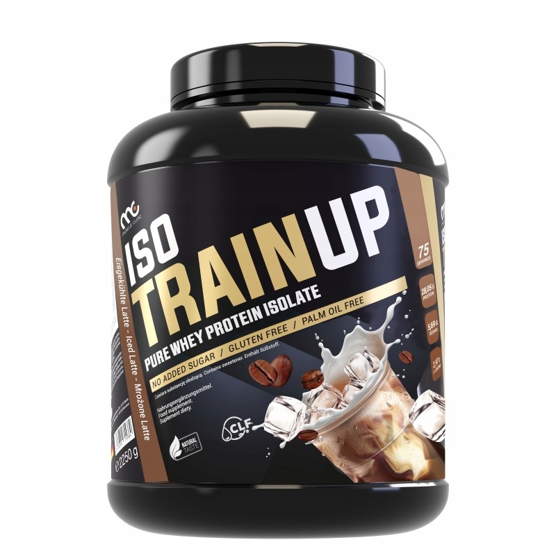 Muscle Clinic Iso Train Up 2250g Wpi proteinový izolát čistý Top