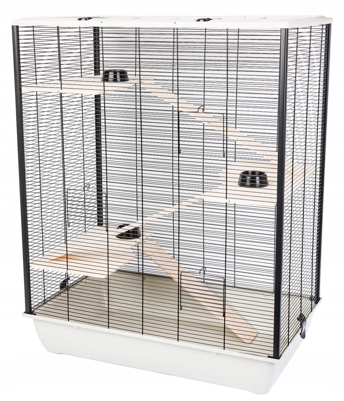 Inter-zoo Bardzo duża klatka dla gryzoni Diego wood jasnoszary 780x480x970