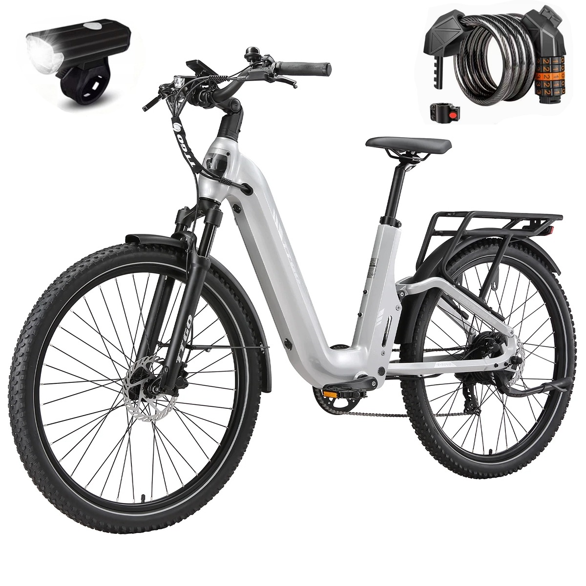 Rower Elektryczny Ttgo E-suvo 250W 48V 15Ah 25KM/H 120KM hydrauliczny hamulec tarczowy