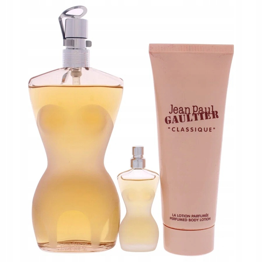 Dárková sada Jean Paul Gaultier: Classique, toaletní voda pro ženy, 100 ml tělové mléko