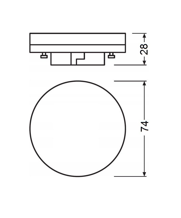 OSRAM LED STAR GX53 4,9W BARWA 4000K 120 stopni Jasność 470 lm