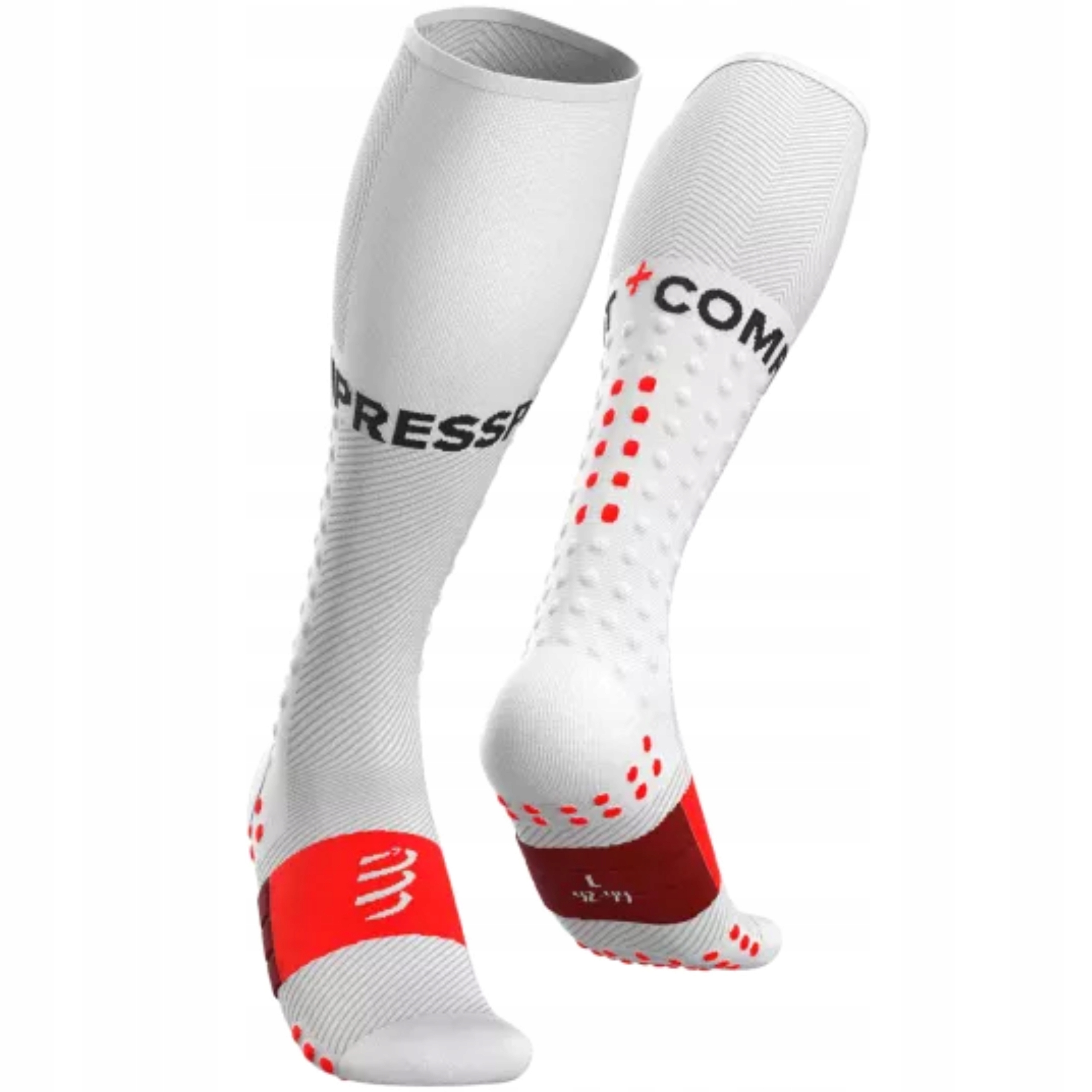 Skarpety Kompresyjne do Biegania Compressport Skarpetki Full Socks Run T4