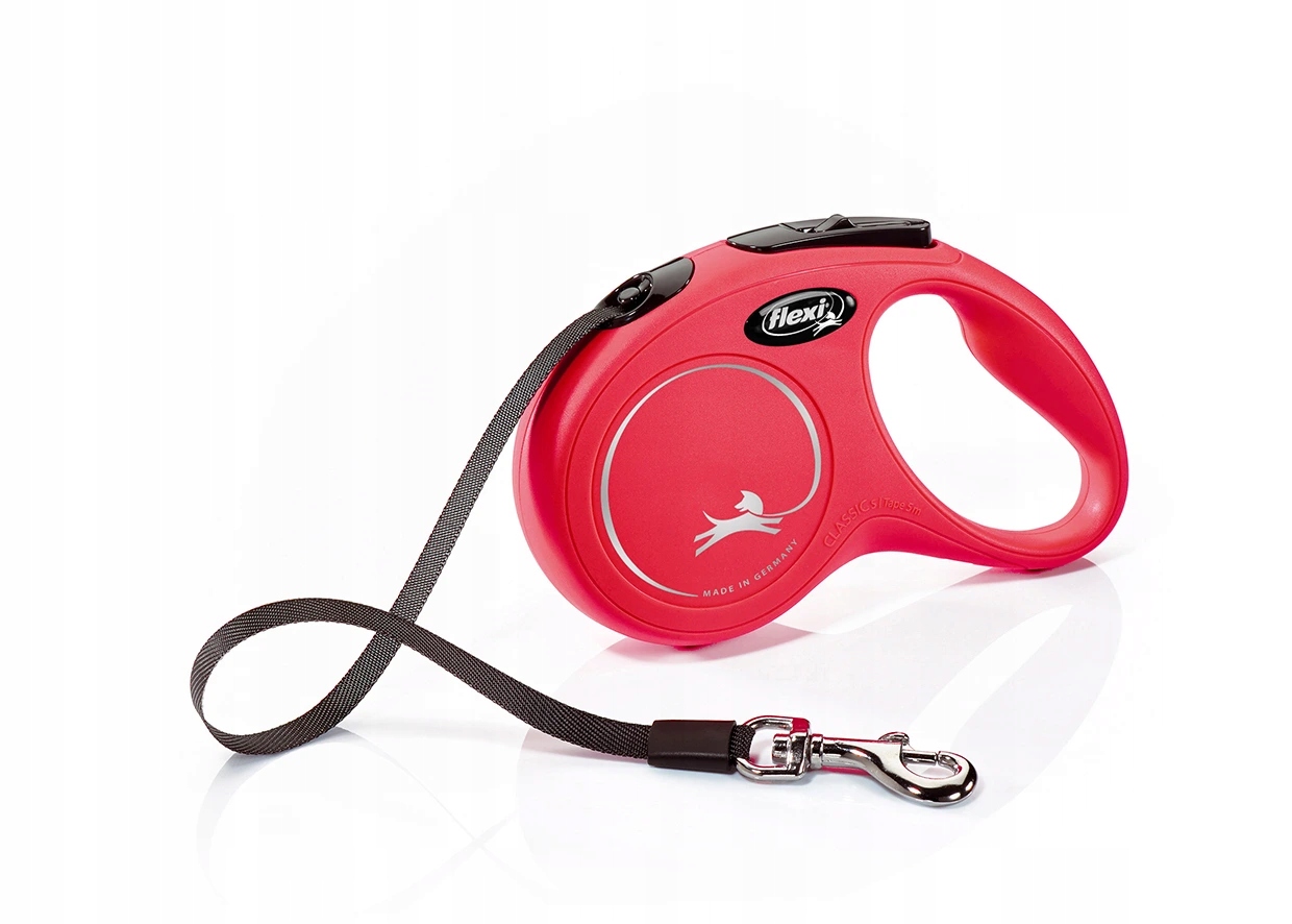 Levně Flexi New Classic S pásek 5 m/15 kg červená