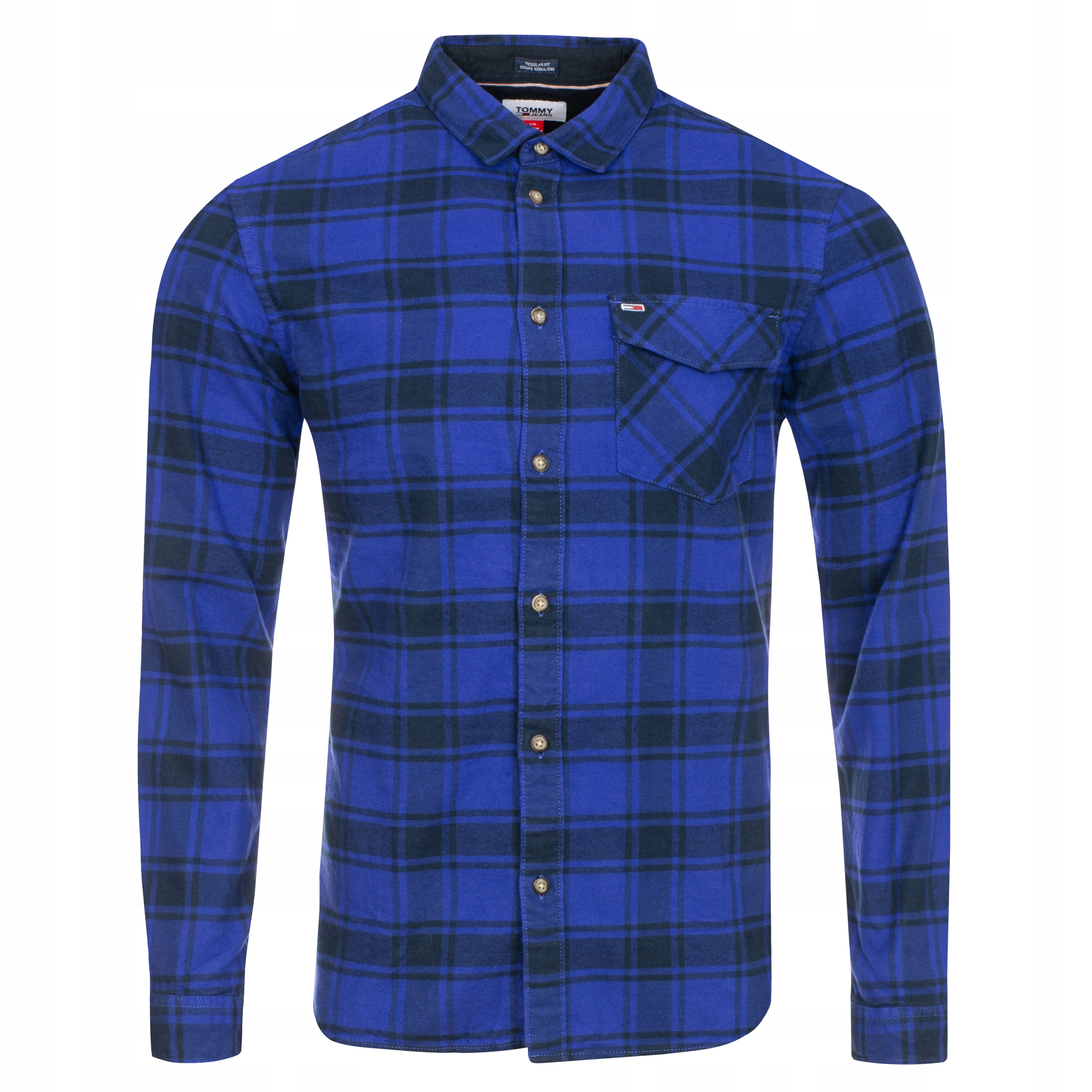 Tlustá Flanelová Košile Tommy Hilfiger .:L: