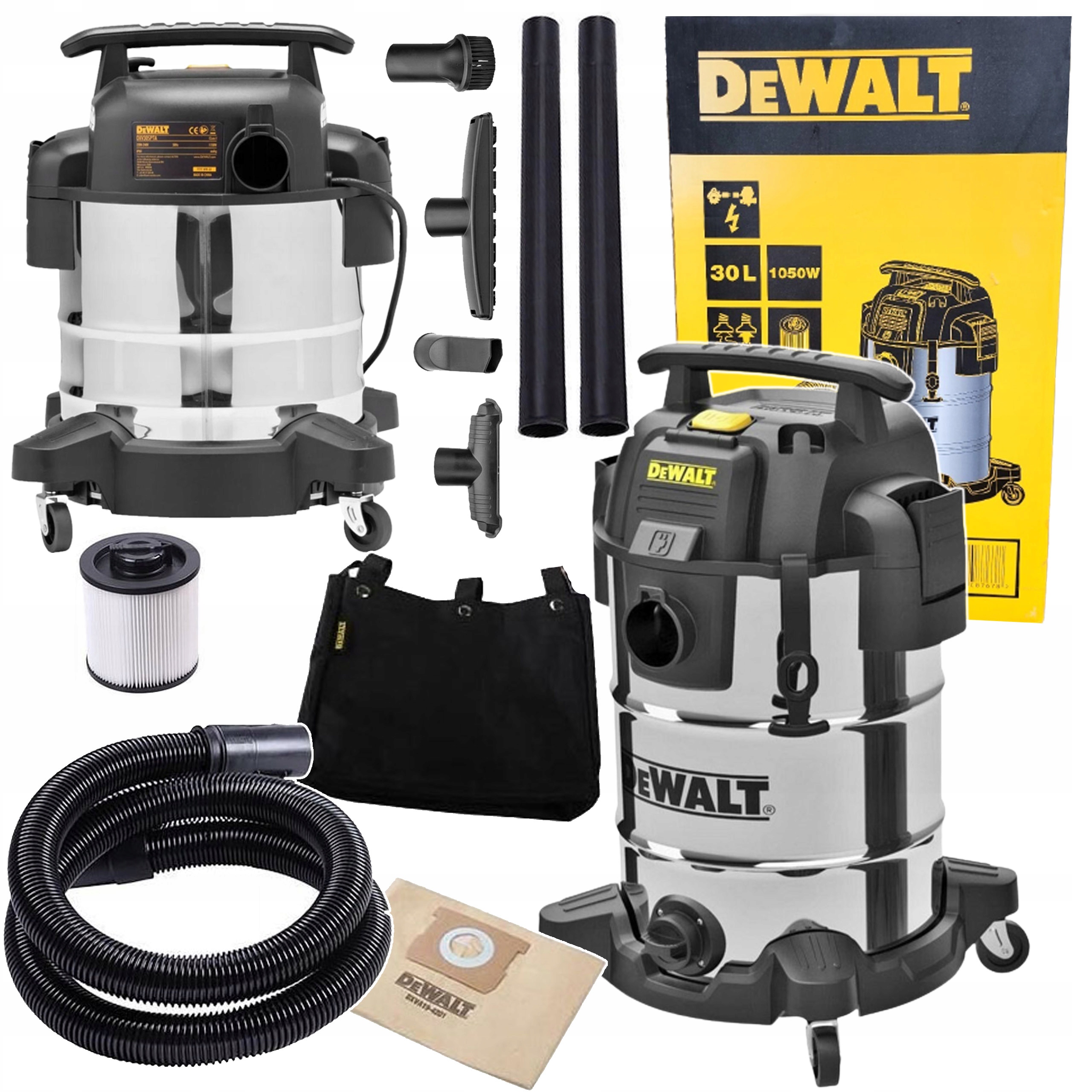 

Odkurzacz Przemysłowy 30L DeWalt DXV30SAPTA 1050 W