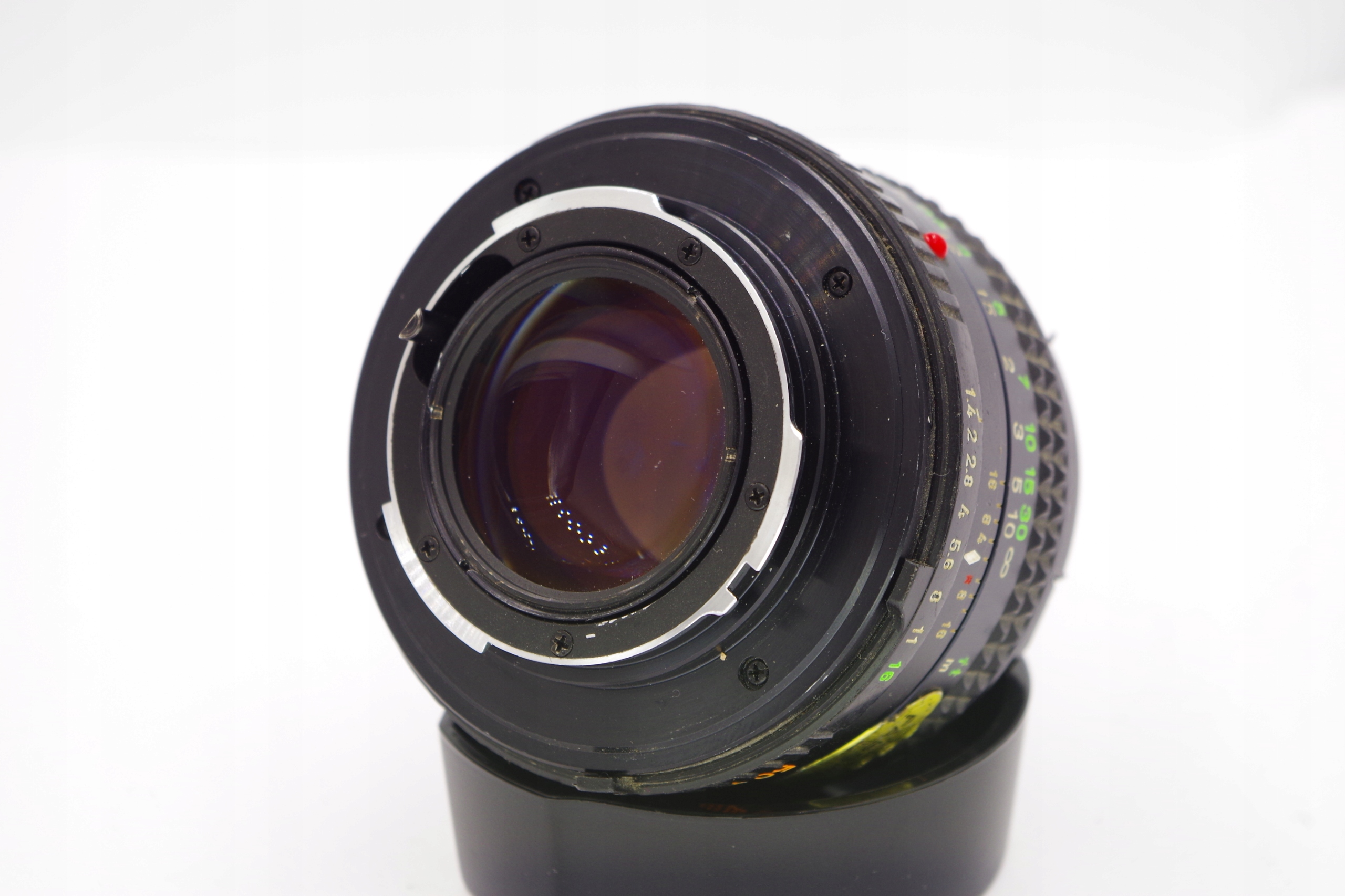 Minolta MD Rokkor-X 50mm 1:1.4 B.ŁADNY Typ ogniskowania stałoogniskowe