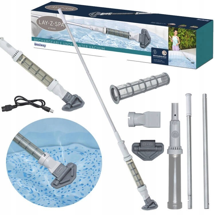 Bestway Akumulátorový bezdrátový vysavač pro vířivky Lay-Z-Spa 60327