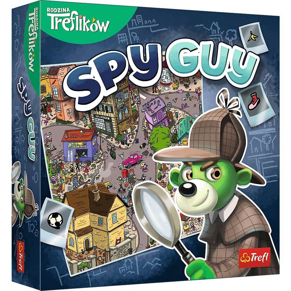 

Gra Planszowa Spy Guy Rodzinna Trefliki Detektyw
