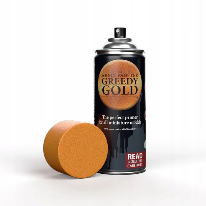 Army Painter CP3028 Greedy Gold Colour Primer spray 400 ml