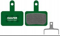 Brzdové destičky Galfer Shimano Alivio Deore Tektro Zelené Box