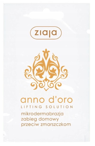 Ziaja Peeling anno d'oro mikrodermabrazja zabieg