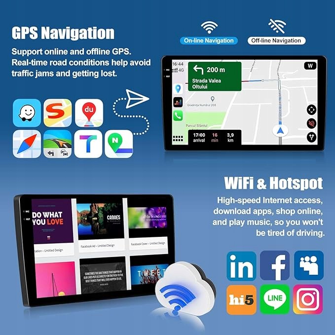 Automobilové rádio 2din Android OiLiehu 4Gb 128Gb citroen peugeot fiat