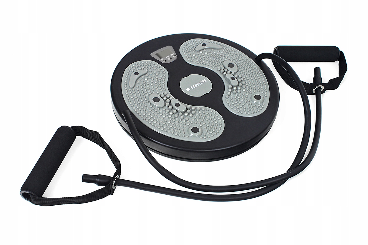 TWISTER do ćwiczeń OBROTOWY Sapphire-36 Z MASAŻEREM ekspander LICZNIK LCD Maksymalna waga użytkownika 150 kg