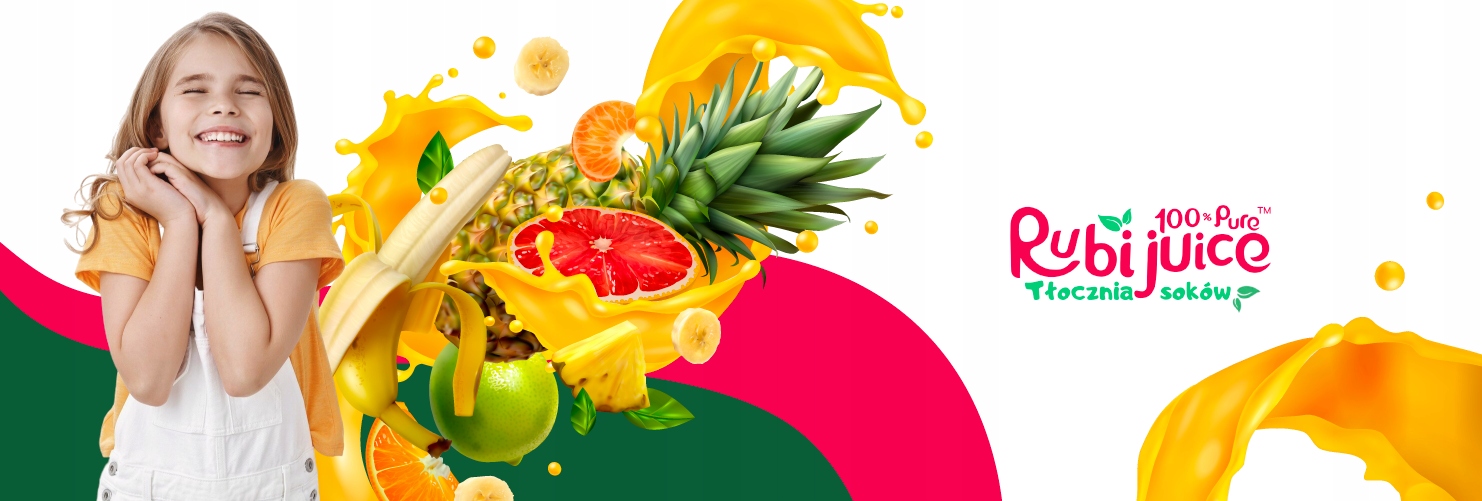 SOK JABŁKO-TRUSKAWKA 80%-20% 5L RUBI JUICE NFC