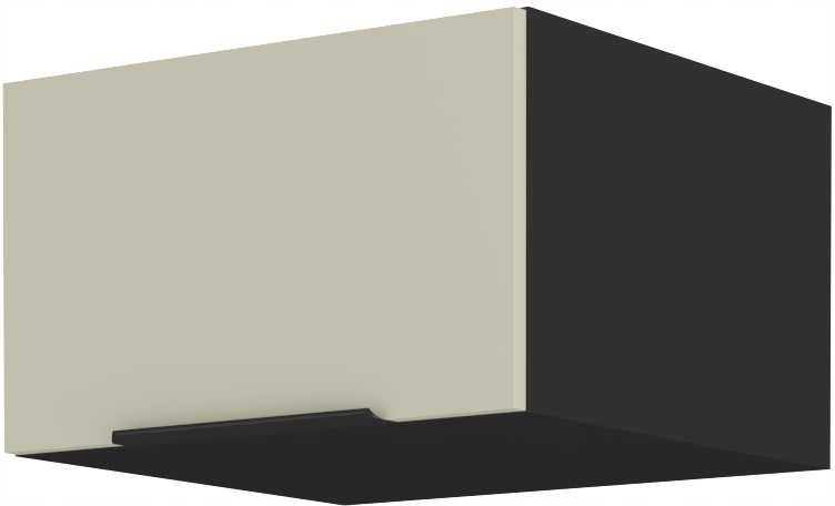 Kuchyňská Skříňka Závěsná Horní Výklopná Nadstavba Černá Kašmír 36 X 60 CM