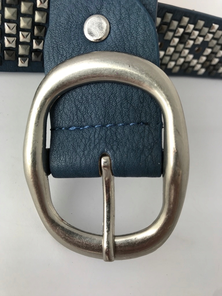 PASEK DAMSKI DO SPODNI GRANATOWY ĆWIEKI szer.3,5 Płeć kobieta