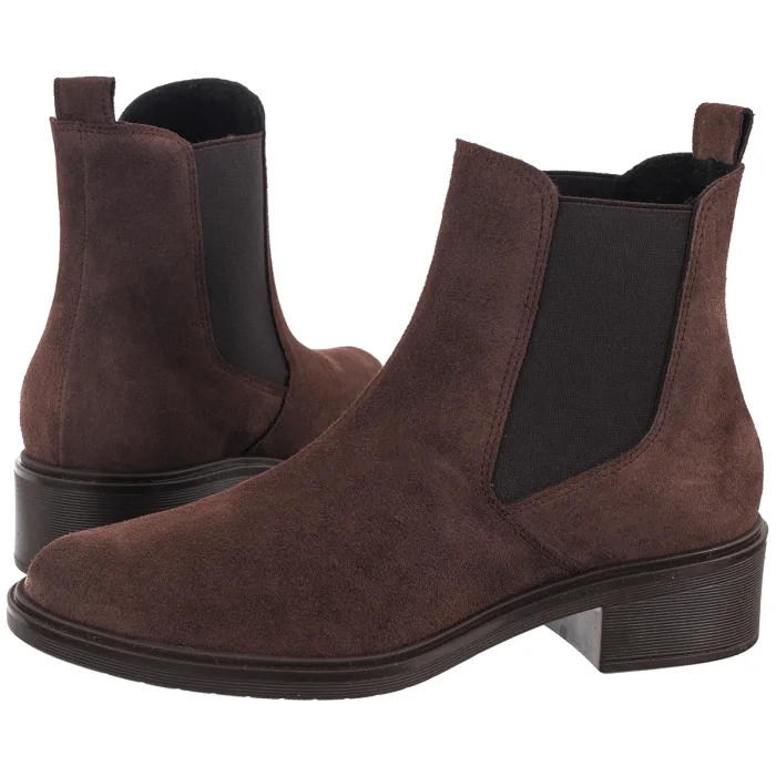 Kožené dámské boty Ryłko Hnědé 3YY94___ _WC9 Brown