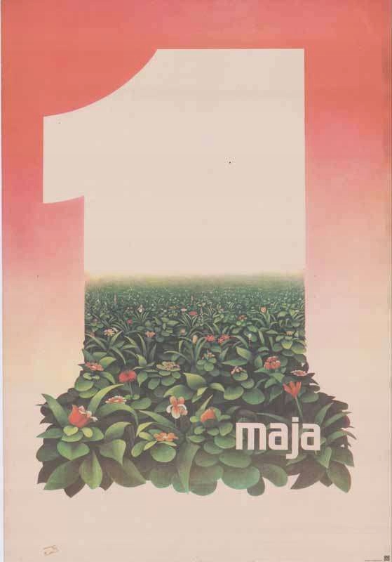 plakat Jacek R. Kowalski 1 maja 1978, format B1