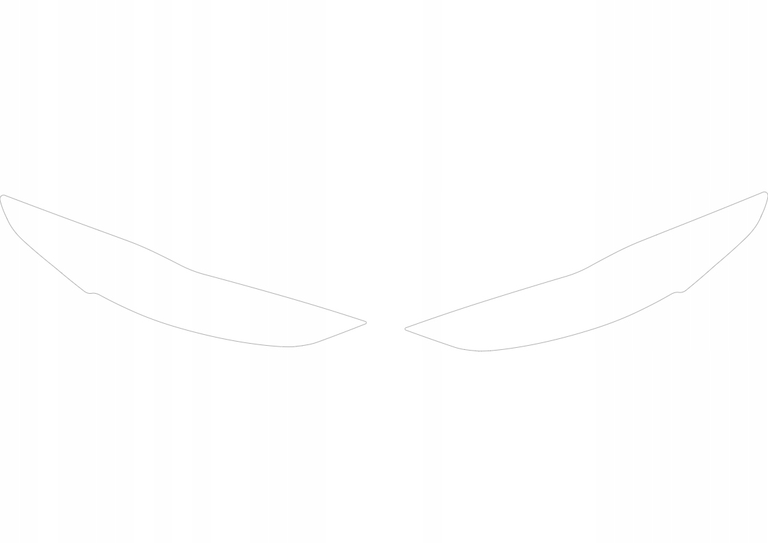 Fólie Ppf na ochranu světlometů pro Mazda 3