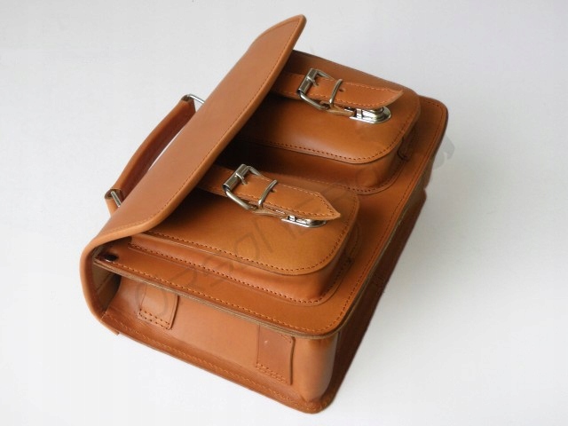 HIT Torba Vintage Skóra Jucht Naturalna 0447 Materiał dominujący skóra naturalna