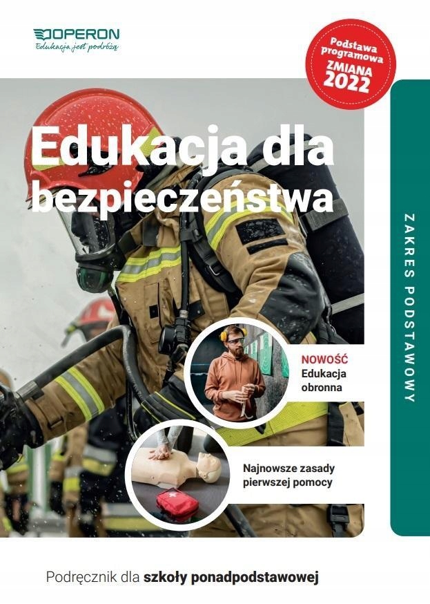 Edukacja dla bezpieczeństwa LO OPERON Podręcznik