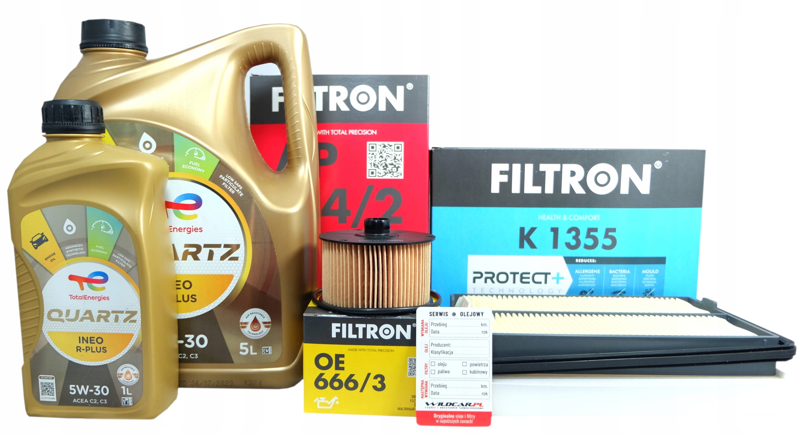 3 Filtre olej Renault Kadjar 1.3 TCe 2018-2022