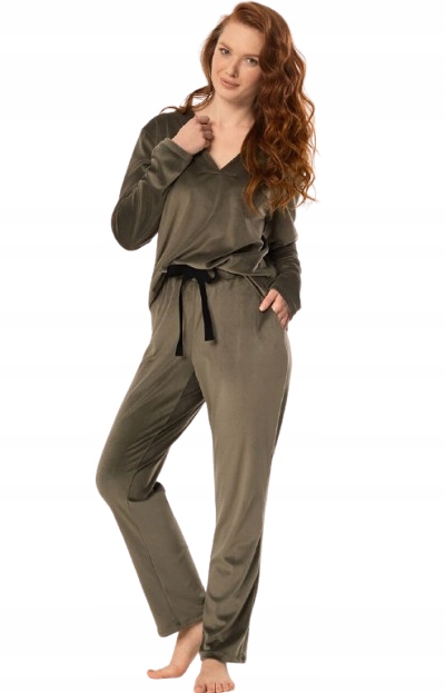 Nipplex Pyžamo Vanessa 2XL Zelené