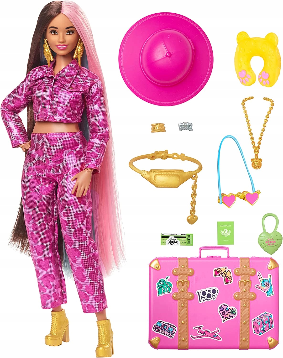 Barbie Accs Avion Voyages 3A+