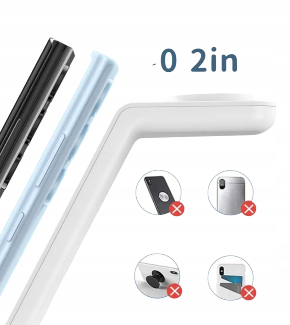 Indukcyjna stacja ładująca 3 w 1 Apple Watch i iPhone Biała Ładowarka — miniatura 10