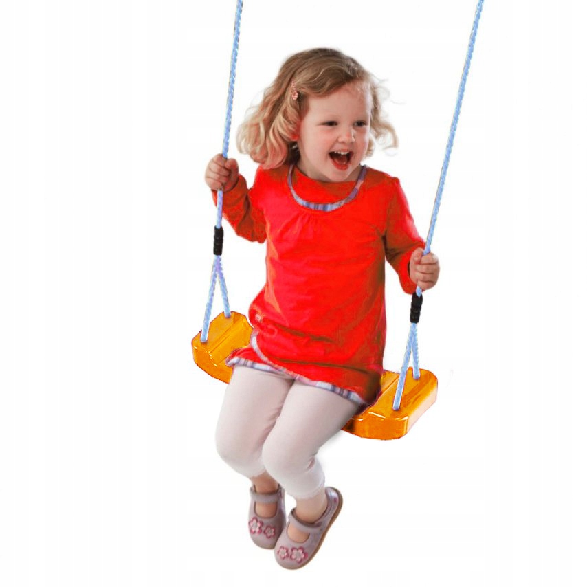 HUŚTAWKA PLASTIKOWA POMARAŃCZOWA DESECZKA PL Kod producenta H8607