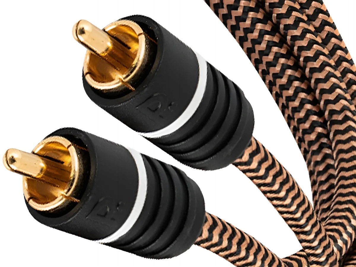 2× KABEL DO SUBWOOFERA RCA-RCA PREMIUM PROSON ARSUB1 ARCTIC SERIES 1m