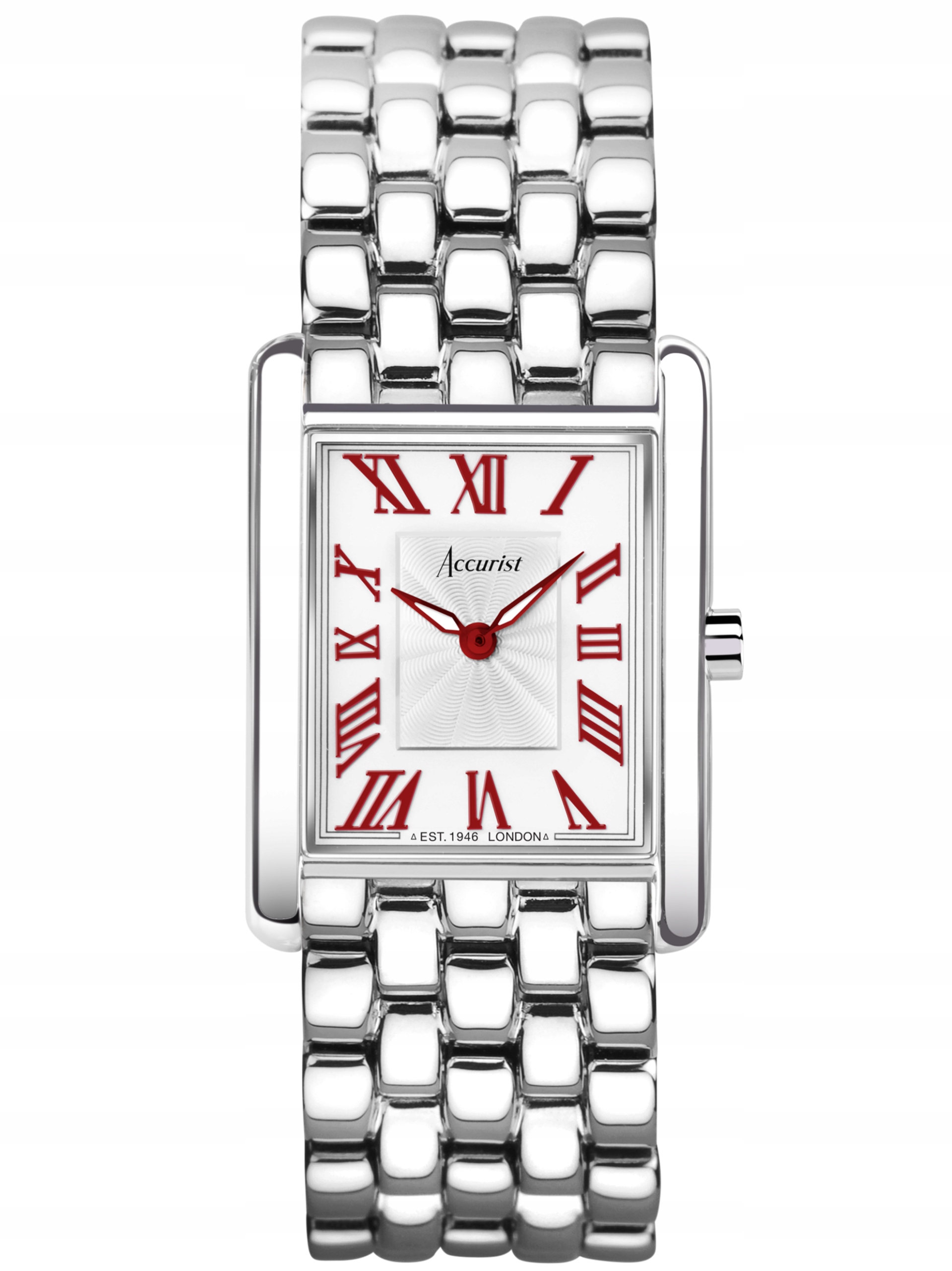 Nové Originální dámské hodinky Accurist Rectangle 71005, obdélníkové