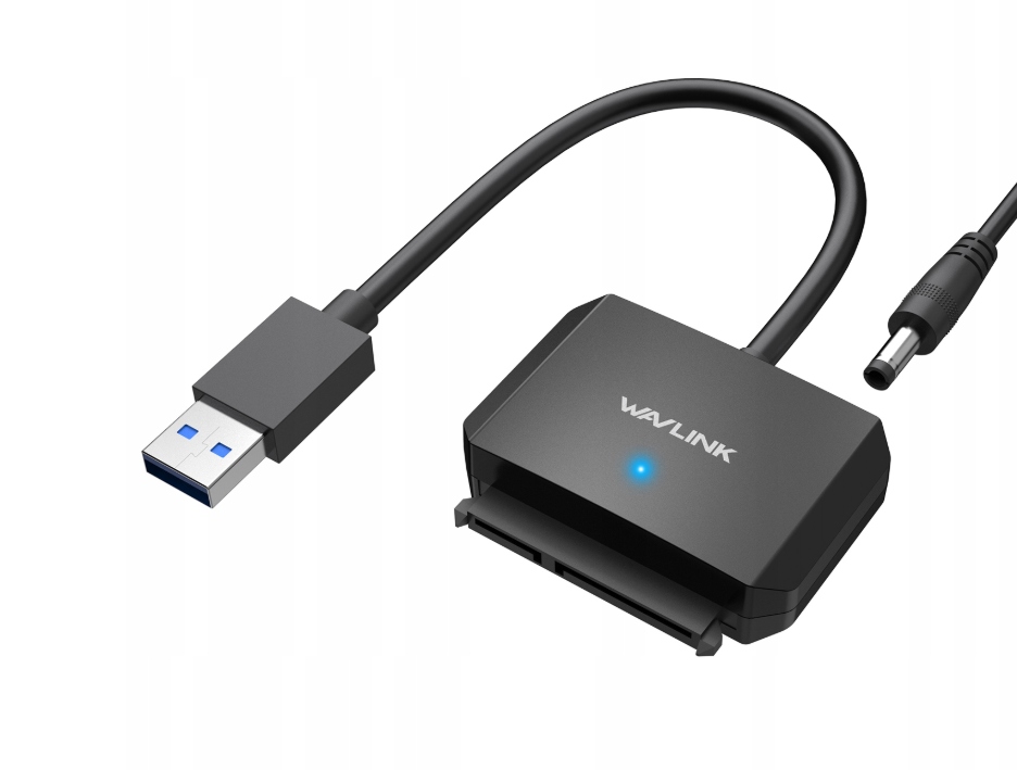 WAVLINK USB 3.0 To SATA Adapter – Przejściówka Do Dysków HDD I SSD