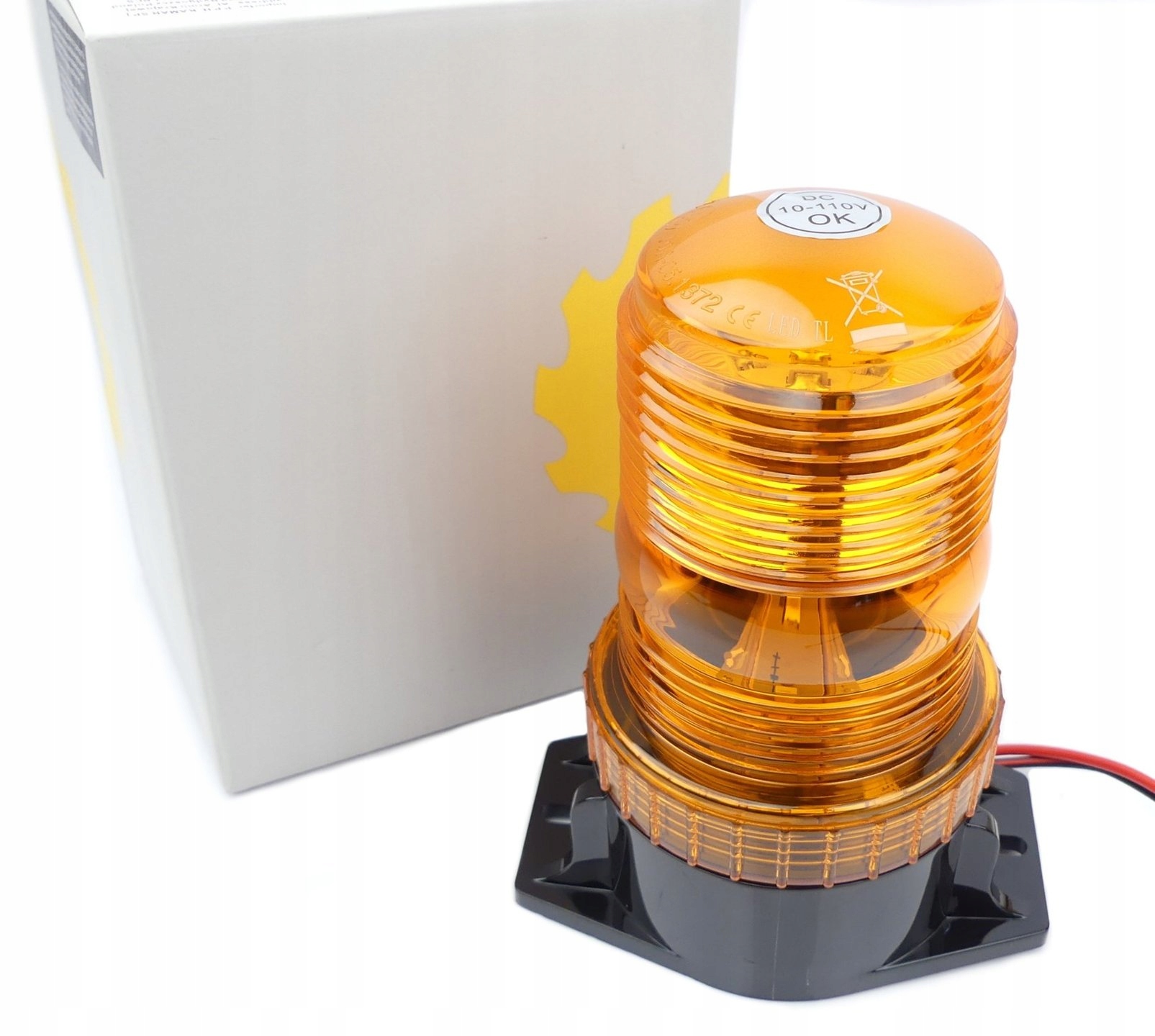 

Lampa Błyskowa Kogut Wózki Widłowe 10-110V R10
