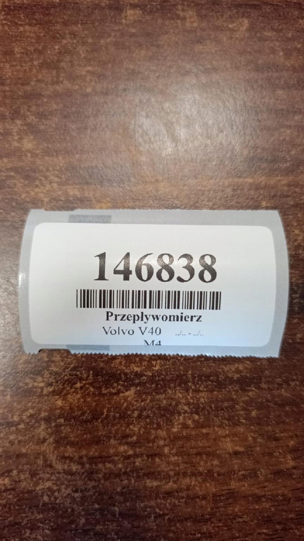 VOLVO V40 1.8 flow meter 30611533