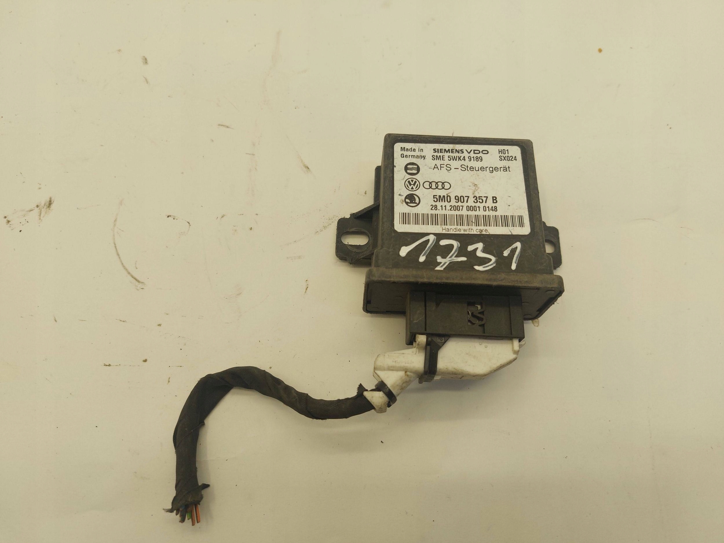 W SEAT SKODA modulo Centralina luci 5M0907357B