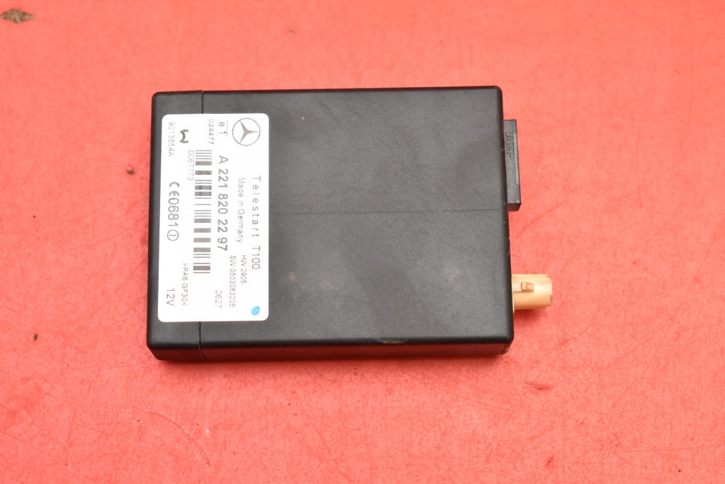 control unit module WEBASTO A2218202297 MERCEDES S-KLASA W221 05-09