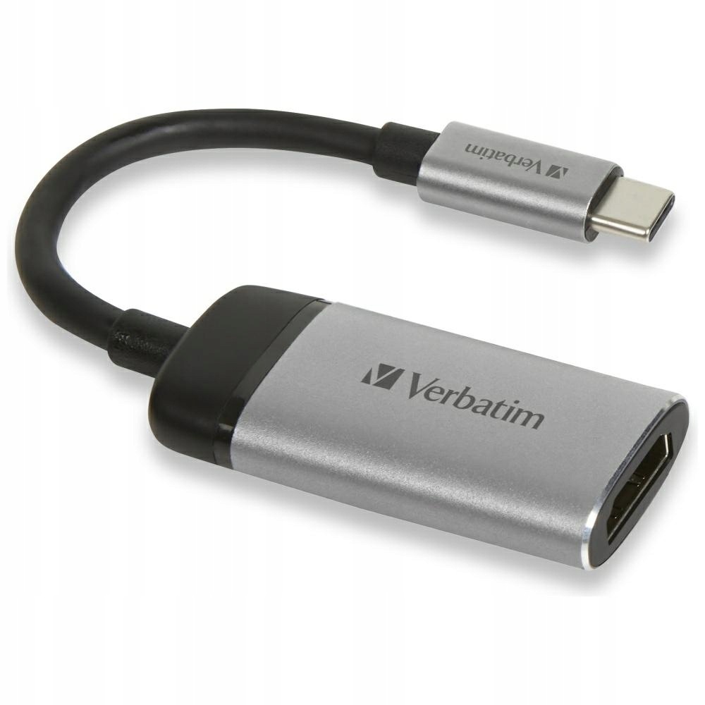 Verbatim Adapter Usb-c Hdmi 4K aluminiowy/aluminum 49143