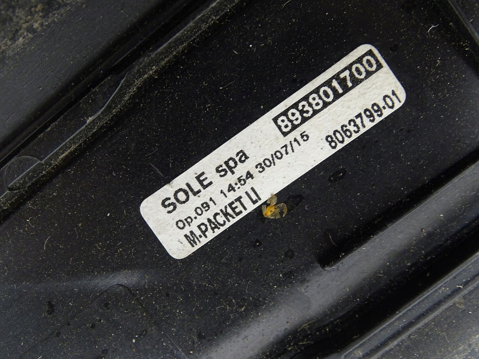 moulding cap threshold left front BMW F32 M PAKIET 8063799