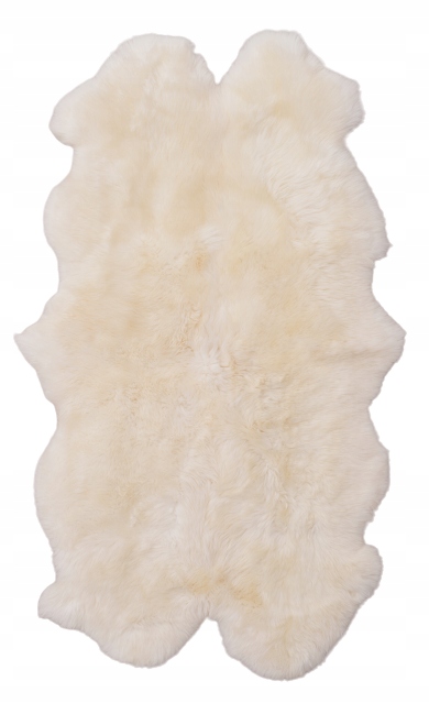Koberec Ovčia koža Štvorka kože Zošívané