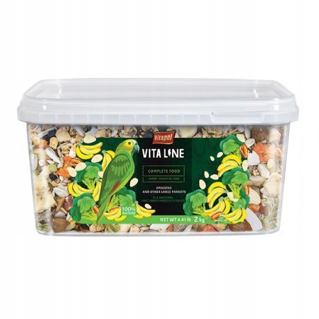 Levně Krmivo pro papoušky Amazonky a barvičky 1,9 kg