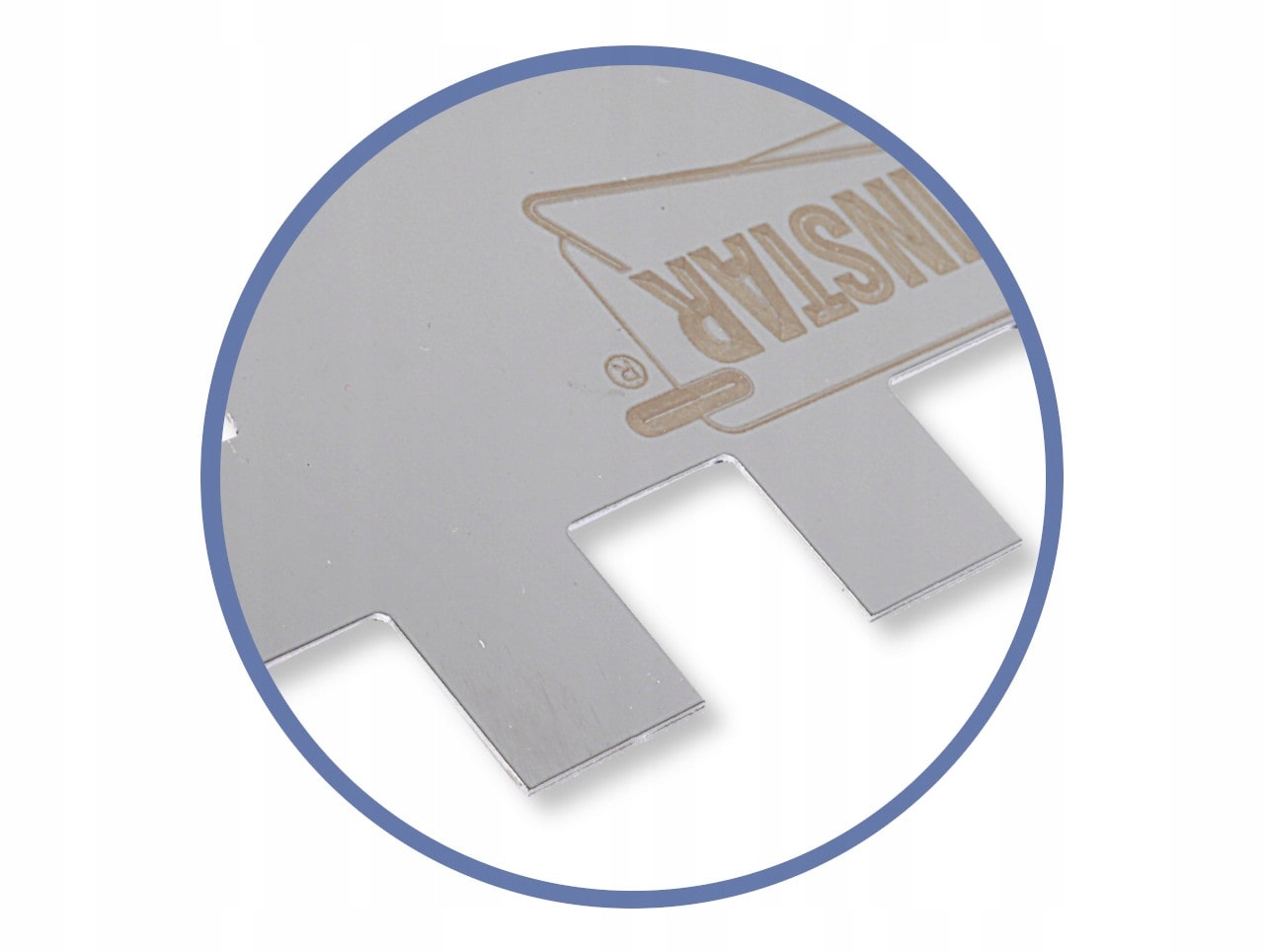 PACA NIERDZEWNA RAJBETKA ZĘBATA 270 MM ZĄB 15x15 MM UCHWYT GUMOWY PL Marka Instar