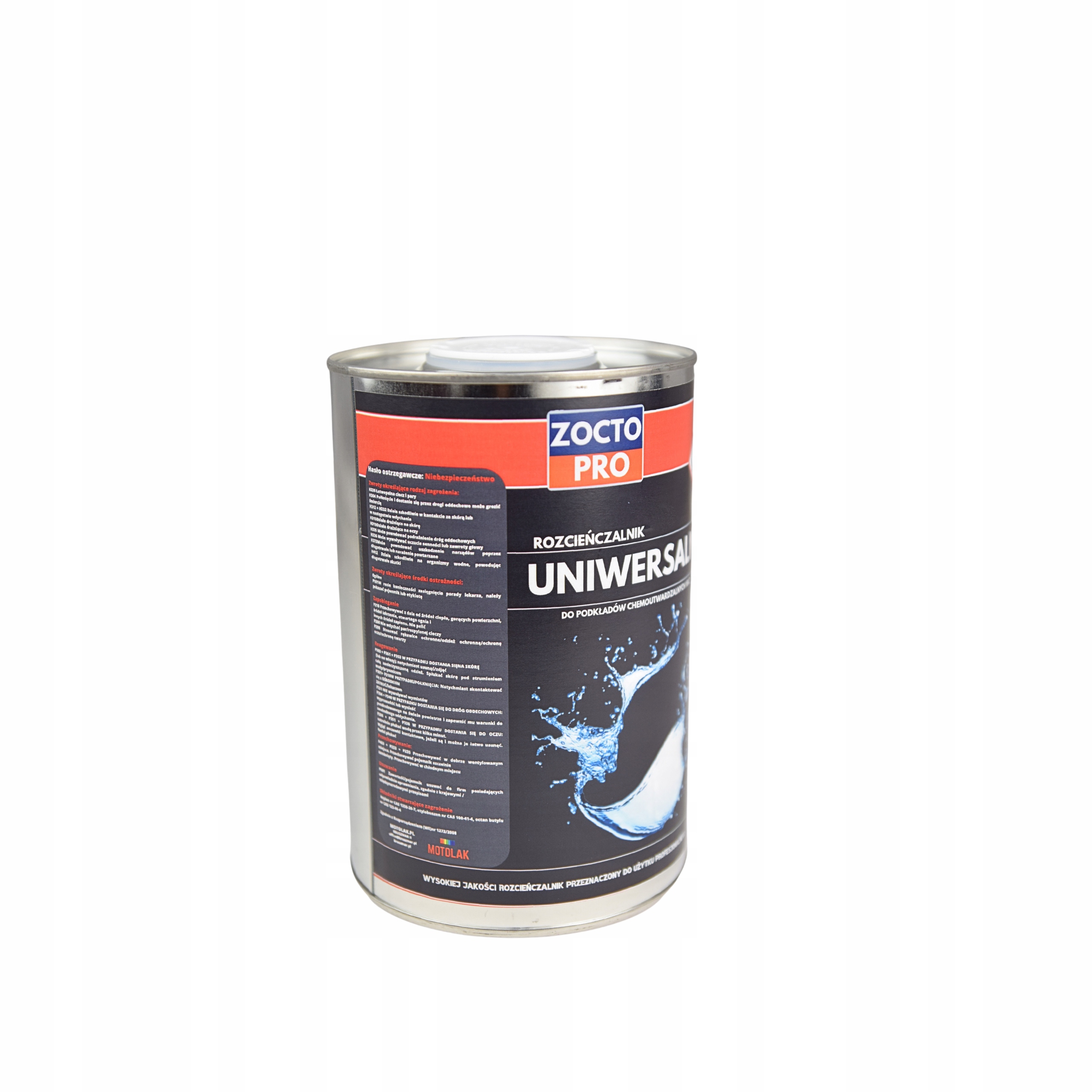 ROZCIEŃCZALNIK UNIWERSALNY 1l ZOCTO PRO Numer katalogowy producenta ML475